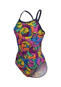 Resim Arena Rose Parade Kadın Yüzücü Mayosu 006640907 Pembe - Sarı 