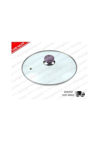 Resim Ermiya Tencere Tava Sahan İçin 30 CM Temperli Z Tipi Cam Kapak 