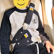 Resim Araba Koltuk Kemeri Omuz Kılıfı İki Bölümlü Desen Seçmeli Rahat Boğulma Önleyici Sigorta Kemeri Koruma Örtüsü Ayarlayıcı Dört Mevsim Evrensel Araba Malzemeleri 