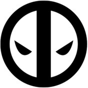 Resim Byr002 Deadpool Oto Motor Laptop Duvar Folyo Sticker 40x40 Cm Efsngrck 