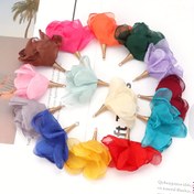 Resim 10'lu Paket Şık Renkli Tül Şifon Kurdele, Polyester El Sanatları Aksesuarları Ayakkabı, Şapka ve Giysi Dekorasyonu için DIY Takı Yapımı 