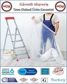 Resim Hışır Boya Koruyucu Örtü - Hışır Eşya Koruyucu Naylon - İnce - 50 