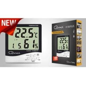 Resim Loyka Nem ve Sıcaklık Ölçer Loyka H100+ 