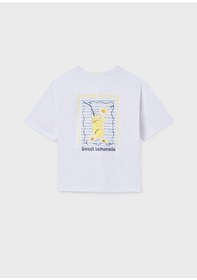 Resim Mayoral Kız Çocuk Tshirt Beyaz 