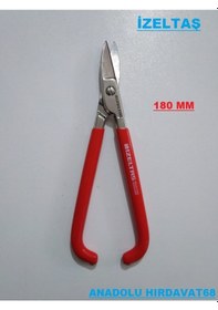 Resim Izeltaş 180 Mm Makas Kuyumcu Makası Sac Makası Çok Amaçlı Makas 