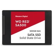 Resim WD Red SA500, WDS500G1R0A, 500GB, 560/530, SERVER ve NAS için Enterprise, 2,5" SATA, SSD 