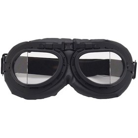 Resim Yuntech01 Retro Motosiklet Gözlüğü - Şok Emici, Rüzgar Ve Toza Dayanıklı, Rahat Kullanım 