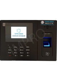 Resim İmpro Zaman Ücretsiz Maaş Yazılımı Dahil Parmak Izi Okuyucu ve Kart Okuyucu Personel Takip Sistemi 
