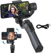 Resim Kalite Cep Telefon Için 3-axis Sabitleyici (gimbal Stabilizer) 3 Eksenli Tripot 