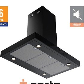 Resim Narte NT-HI30190B 90 Cm Ada Tipi Davlumbaz 