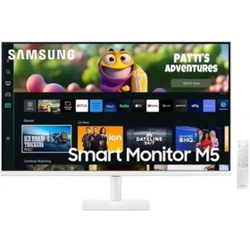 Resim Samsung M5 Serisi 27" 4 Ms 60 Hz Full Hd Va Led Akıllı Monitör TV 