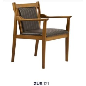Resim Bengimobilya Sandalye Zus121 Dilim Model Tam Kolçak Ahşap Kayın Iskelet Suni D Ahşap 