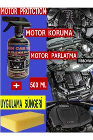 Resim Motor Protoction Motor Koruyucu-parlatıcı 500 Ml + Uygulama Süngeri 