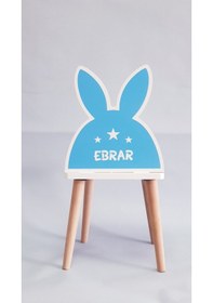 Resim Liva Ahşap Çocuk Sandalyesi Beyaz 