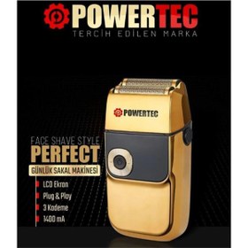 Resim Powertec TR-550 Kuru Sakal Kesme Makinesi 