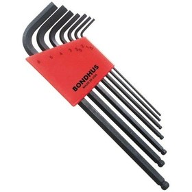 Resim Bondhus 10992 Bombe Başlı Allen Anahtar Takımı 7 Parça - Usa 