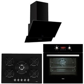 Resim Teka HEB 723 BK - HF LUX 70 5G - ATV 60.3 Siyah Ankastre Set 