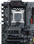 Resim Jginyue X79 Gaming6 Ddr3 1866 Mhz 128gb Sata 3.0 Usb 3.0 Çift M.2 2011 Soket Atx Anakart 