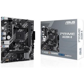 Resim Asus Prıme A520m-r Ddr4 5100mhz 1xhdmı 1xm.2 Usb2.0 Matx Am4 Amd Am4 5000/4000 /3000 Serisi İle Uyumlu 