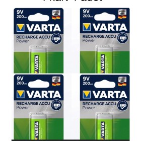 Resim Varta 56722 Şarjlı 9V Pil 4 Adet 