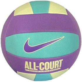 Resim Nike N.100.9072.506.05 All Court Unisex Voleybol Topu Siyah 