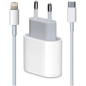 Resim Apple Uyumlu iPad 20w Adaptör Kablo Usb-c Pd Hızlı Şarj Aleti 
