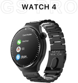 Resim SEYUWATCH Watch Hx Pro Kordon Hediyeli 46mm Akıllı Saat Iphone Ve Android Tüm Telefonlara Uyumlu 