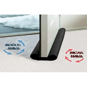 Resim Uydee 9 Adet Çift Taraflı Toz Soğuk Rüzgar Önleyici Isı Yalıtım Kapı Altı Süngeri 