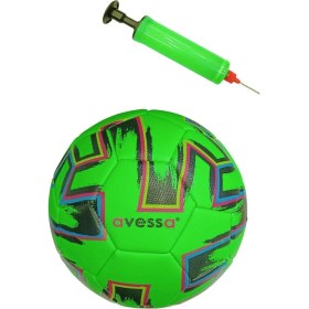 Resim Avessa FT-300-103 No 5 Yeşil Pompalı Futbol Topu 