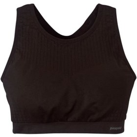 Resim Patagonia Kadın Siyah Spor Büstiyer 
