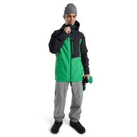 Resim Burton Lodgepole Erkek Siyah Snowboard Ceketi 