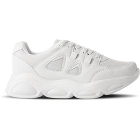 Resim Slazenger SA22RK047-120 Zerah Bej Kadın Sneaker Ayakkabı Slazenger