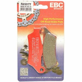 Resim 2003-2006 Ktm 525 Exc Ön Fren Balatası Ebc Fa181Tt Karbon Balata 