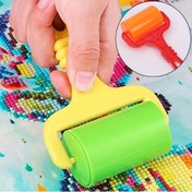 Resim Kış, yeni yıl için 1 adet plastik rastgele renk lastik rulo, taşlı boya aracı, güçlendirilmiş plastik rulo, haç işi kendin yap aksesuarları 
