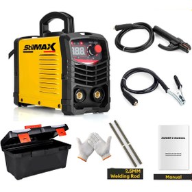 Resim stilmax Germany Pro Mma200x Çift Kart Igbt Inverter Kaynak Makinesi Dijital Ekran Göstergeli 200a Çantalı 