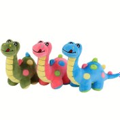 Resim 31cm/12.2in Dinozor Peluş Üç Renkli Dinozorlar Yumuşak Sarılma Oyuncakları Sevimli Hediyeler Tatil Doğum Günü Partisi Oyuncakları Ev Dekoru Oyuncakları Sevgililer Günü 