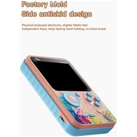Resim Pazly Taşınabilir Şarjlı Renkli Pil Oyun, Oyun Konsolu Klasik İnç Geeroyoo G5 Ekran, 500 3 1000mah - Gx 