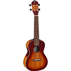 Resim Ortega RUDAWN Concert Ukulele (Transparent Sunburst) 