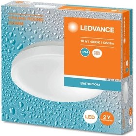 Resim Ledvance Ceılıng Round 18w 4000k Plafonyer Tavan Armatür Günışığı Beyaz 