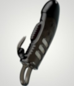 Resim Xshopum 2,5 Cm Dolgu Uzatmalı Titreşimli Zenci Penis Kılıfı Prezervatif Vibratör 