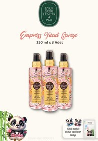 Resim Eyüp Sabri Tuncer 3 Adet Body Splash Empress 250 ml Ve Rosıe Pamuk 60'lı 