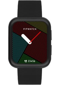 Resim FitWatch FT202301AM0201 Siyah Akıllı Kol Saati FitWatch