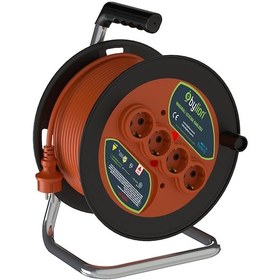 Resim Bylion Kablo Makaralı Uzatma Kablosu Turuncu 3 x 1.5 MM² 20 Metre 