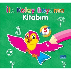 Resim İlk Kolay Boyama Kitabım - 5 Yaş Üzeri 