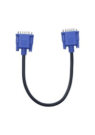 Resim Vga Kablo 15 Pim Vga Erkek Erkek Görüntü Kablosu 50cm 