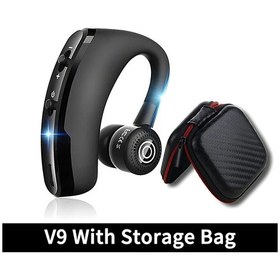 Resim Yenı V8 Bluetooth Kulaklık Kablosuz Stereo Hd Kulaklıklar V9 Bluetooth Eller V9 With Bag 