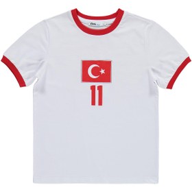 Resim Civil Boys Türkiye Baskılı 2’li 2-5 Yaş Takım - Pamuk Forma - Beyaz - Beyaz / 2-3 Yaş 