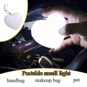 Resim 1 adet/2 adet/4 adet Taşınabilir Dokunmatik LED Çanta Işığı, Klipsli, El Çantaları, Deri Çantalar, Cüzdanlar, Kozmetik Çantaları için Uygun, Küçük Bir Gece Lambası, Klips Işığı El Feneri 