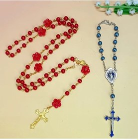 Resim Willowhaven A Tespih 2li Araba Tespihi Dekoru Hac Haç Yolculuk Dua 