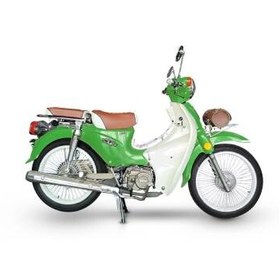 Resim Falcon Retro 110I cup Yeşil Motosiklet - 2024 Model 